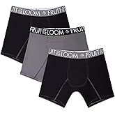 Fruit of the Loom mens Performance Cooling Boxer Briefs