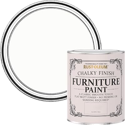 Rust-Oleum Chalky Furniture Paint Chalk White 750ml RO0070001G1