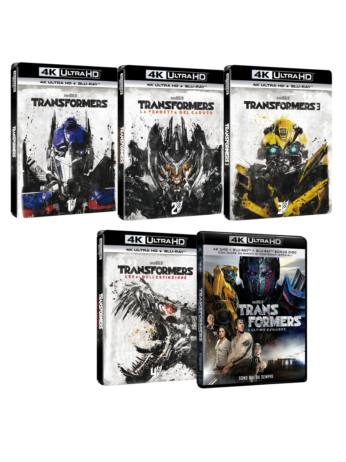 Transformers la saga completa in Ultra HD Amazon.it Film e TV