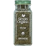 Simply Organic Whole Thyme Leaf, Certified Organic | 0.78 oz | Thymus vulgaris L.