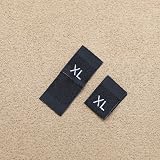 YINETTECH 500PCS Clothes Size Labels S M L XL XXL Embroidered Tags view 6