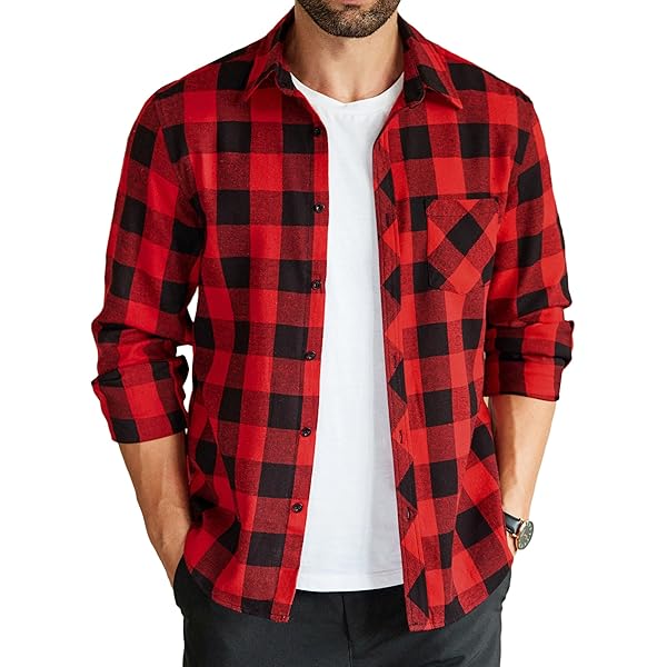 Chemise Wrangler Homme – Manches Courtes – Rouge à Carreaux (Plaid) – Taille XL – NEUVE