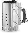 Weber 7429 Rapidfire Chimney Starter, Silver