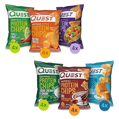 quest chips carb count