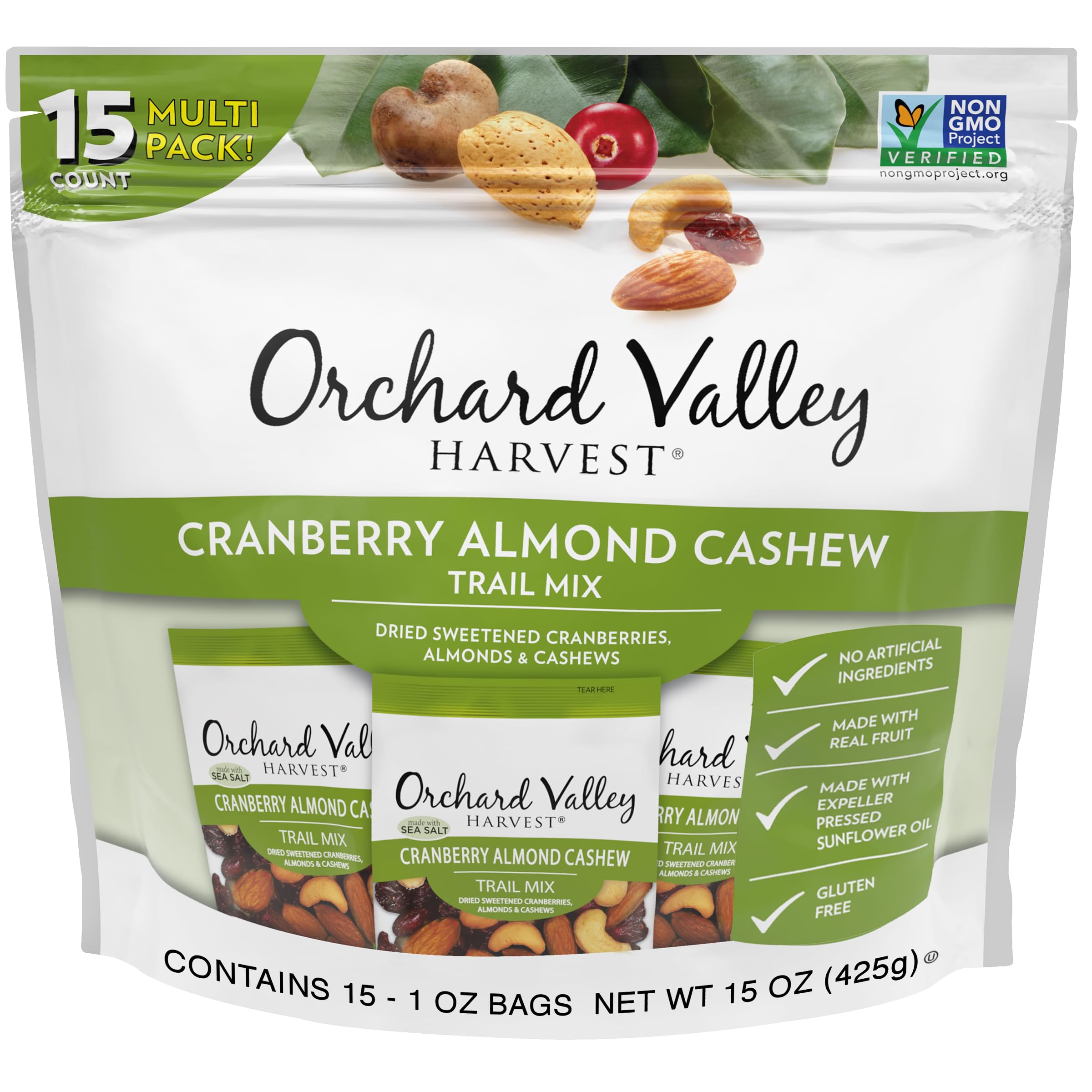 Orchard Valley Harvest Cranberry Almond Cashew
