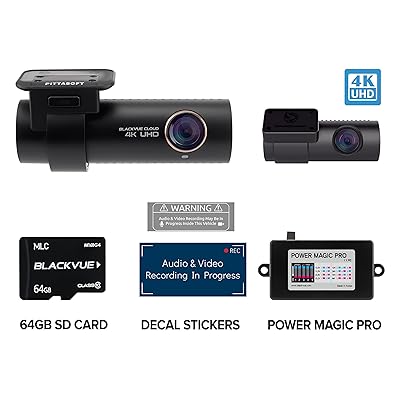 BlackVue DR900S-2CH 4K WiFi GPS Car Dashcam with Kuwait