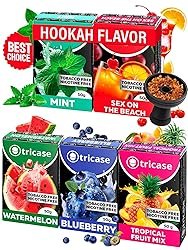 5 pcs Shisha Hookah Favors Bundle 1.7 oz Each - Sex