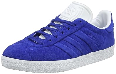 adidas gazelle stitch and turn blue