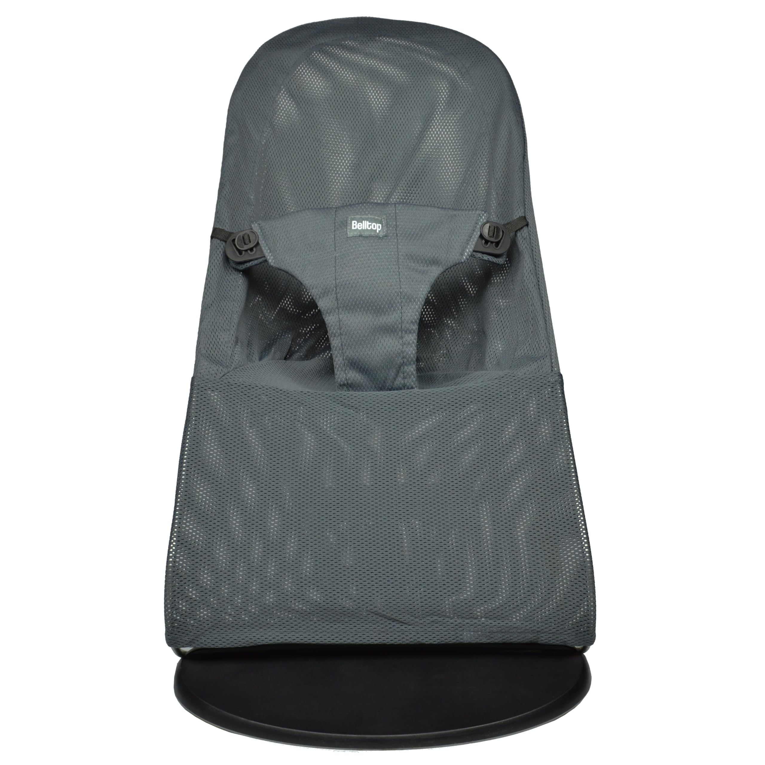 Beltop Compatible Babyjörn Bouncer Cover & Seat: Balance, Soft & Bliss. Fresh Mesh Style - Grey