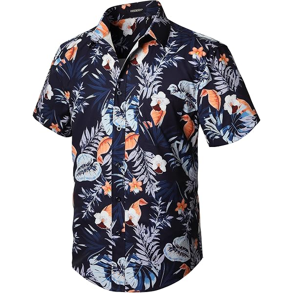Camisa Estampado Tropical Niños Camisa Hawaiana Para Niños Y Niñas - Estampado De Piñas Y Palmeras Camisa Hawaiana Infantil Unisex