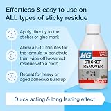 HG Sticker Remover 300ml Glue & Adhesive Cleaner Tar & Oil Stain view 6