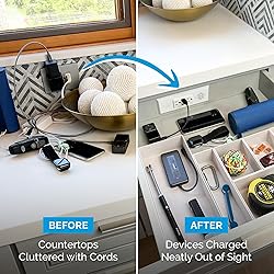 Docking Drawer Blade in-Drawer Outlet, Integrated