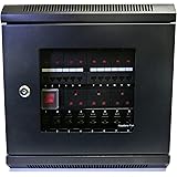 10" 6U SOHO Data Rack Network/LAN Wall Cabinet in Black