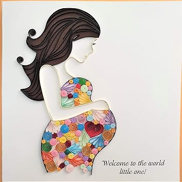 handmade baby envelope