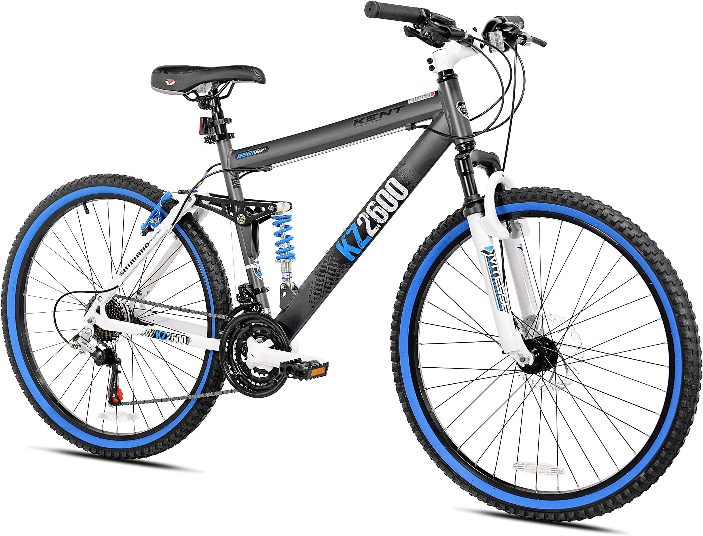 KENT KZ2600 Dual-Suspension Mountain Bike, 26-Inch