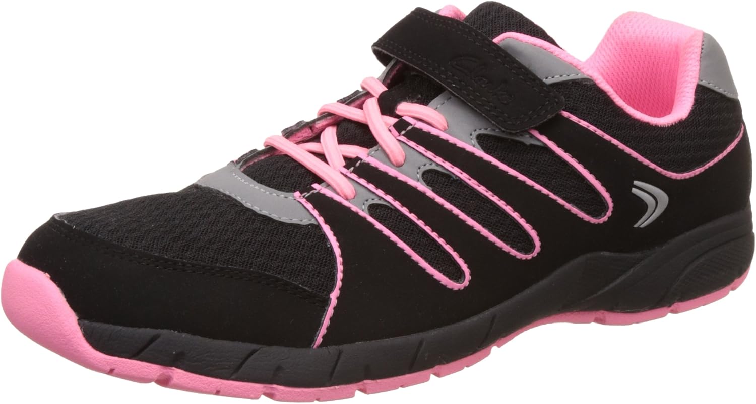 clarks girls trainers