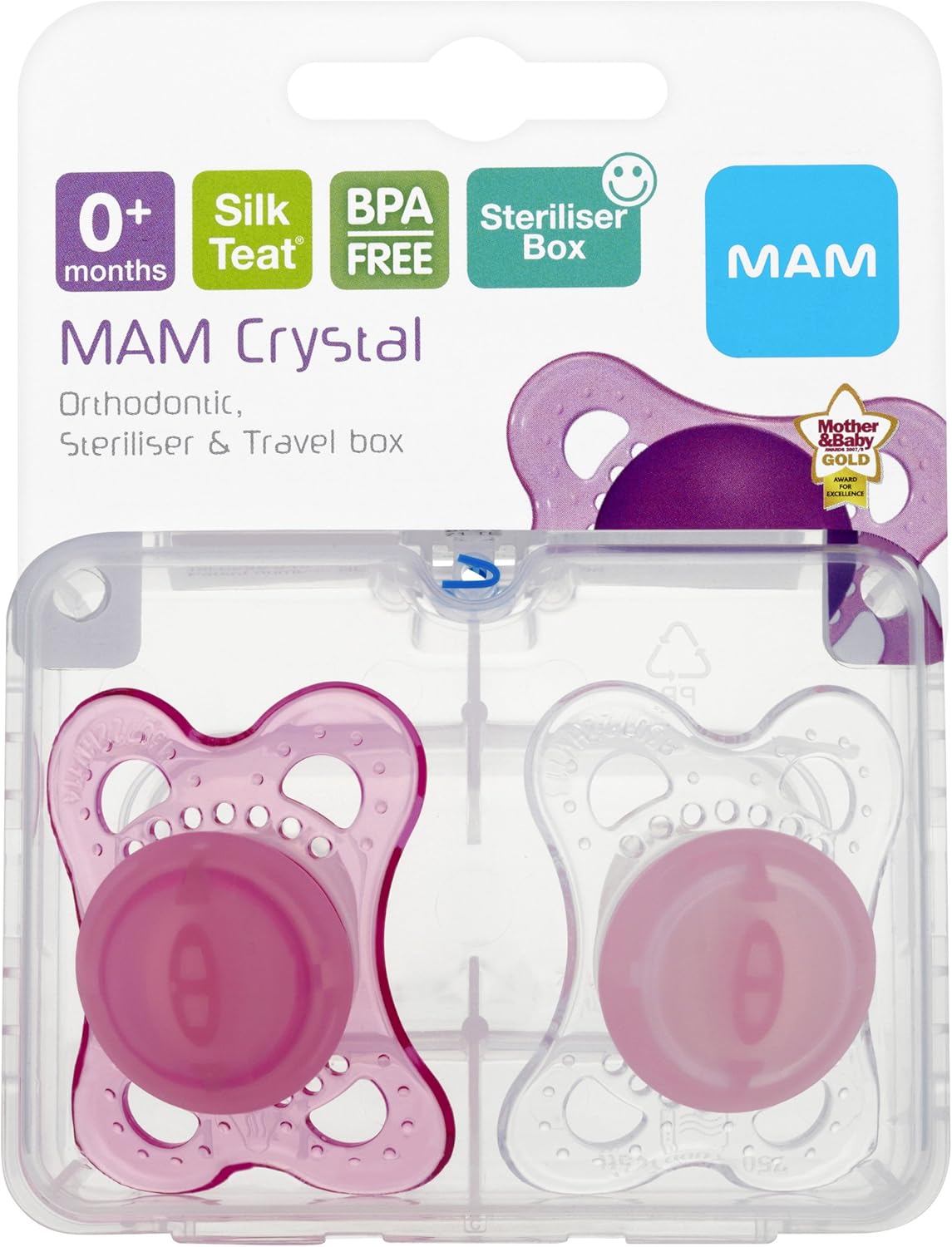 mam crystal soother