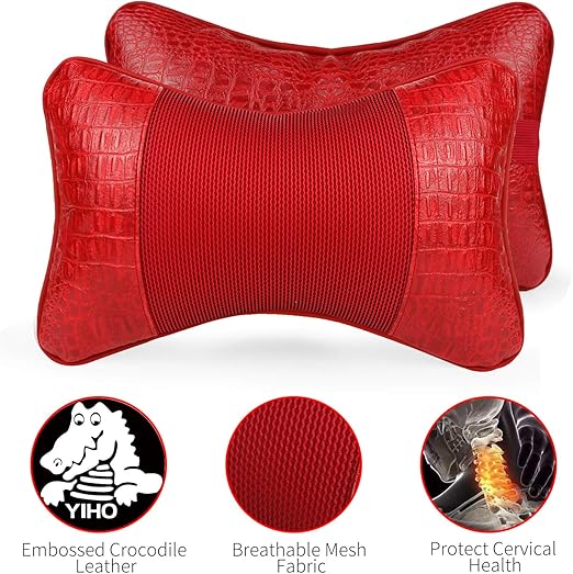 Amazon Com Yiho Car Neck Support Pillow Back Head Rest Cushion
