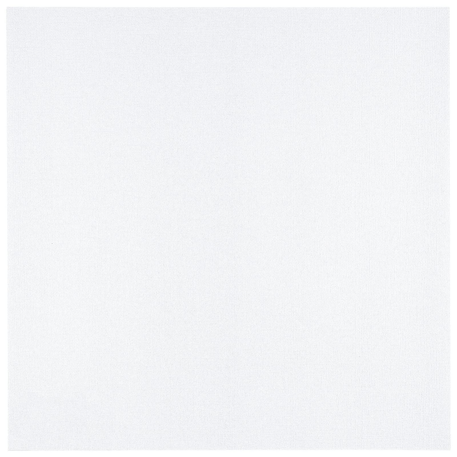 Florence Cardstock Textured - Coloured Card Making Supplies 12 x 12 inch - White - 20 Sheets - Coloured Paper for Scrapbooking, Card Making and Other Paper Crafts - 216 GSM