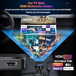 Car TV Mate 2025 Built-in Wireless CarPlay