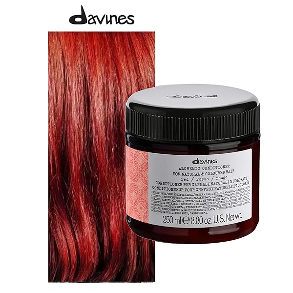 DAVINES ALCHEMIC CONDITIONER, RED, 8.80 OZ.