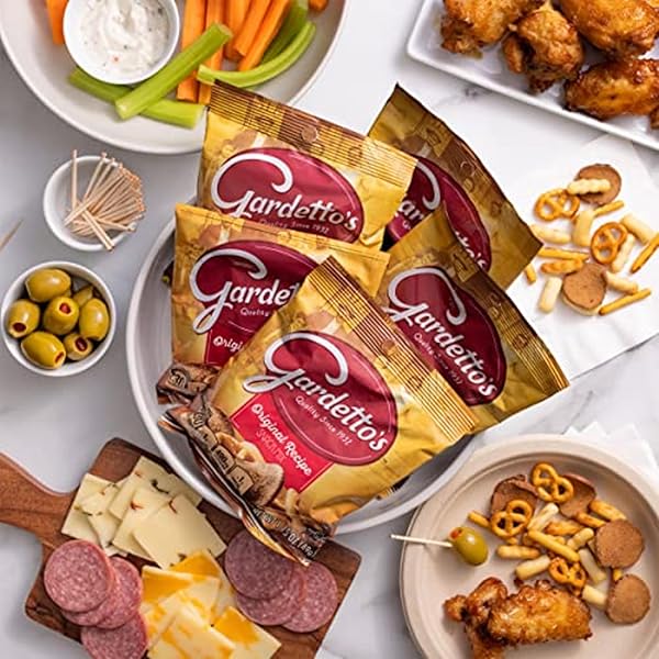 GARDETTO’S ORIGINAL RECIPE SNACK MIX, SINGLE SERVE BAGS MULTIPACK, 10 CT, 17.5 OZ
