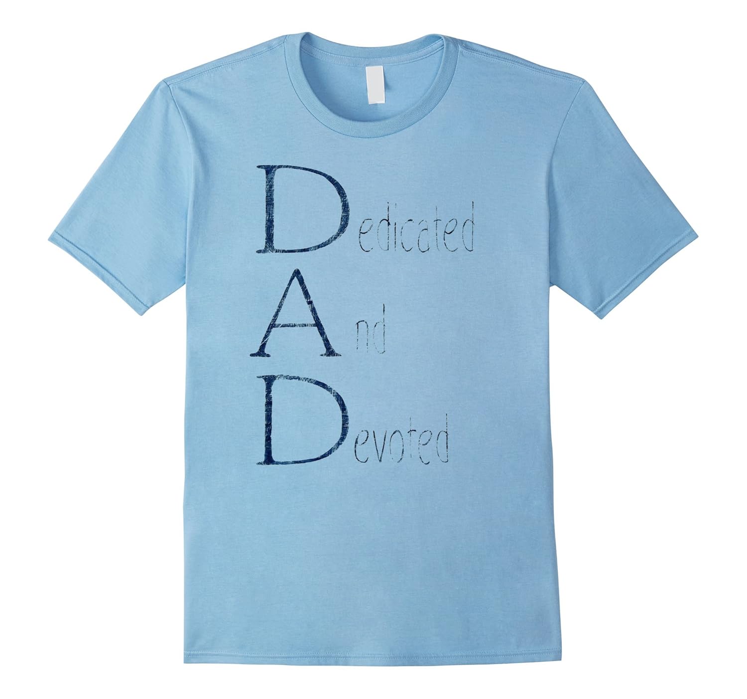 DAD Dedicated and Devoted Father's Day Christian Top-Rose