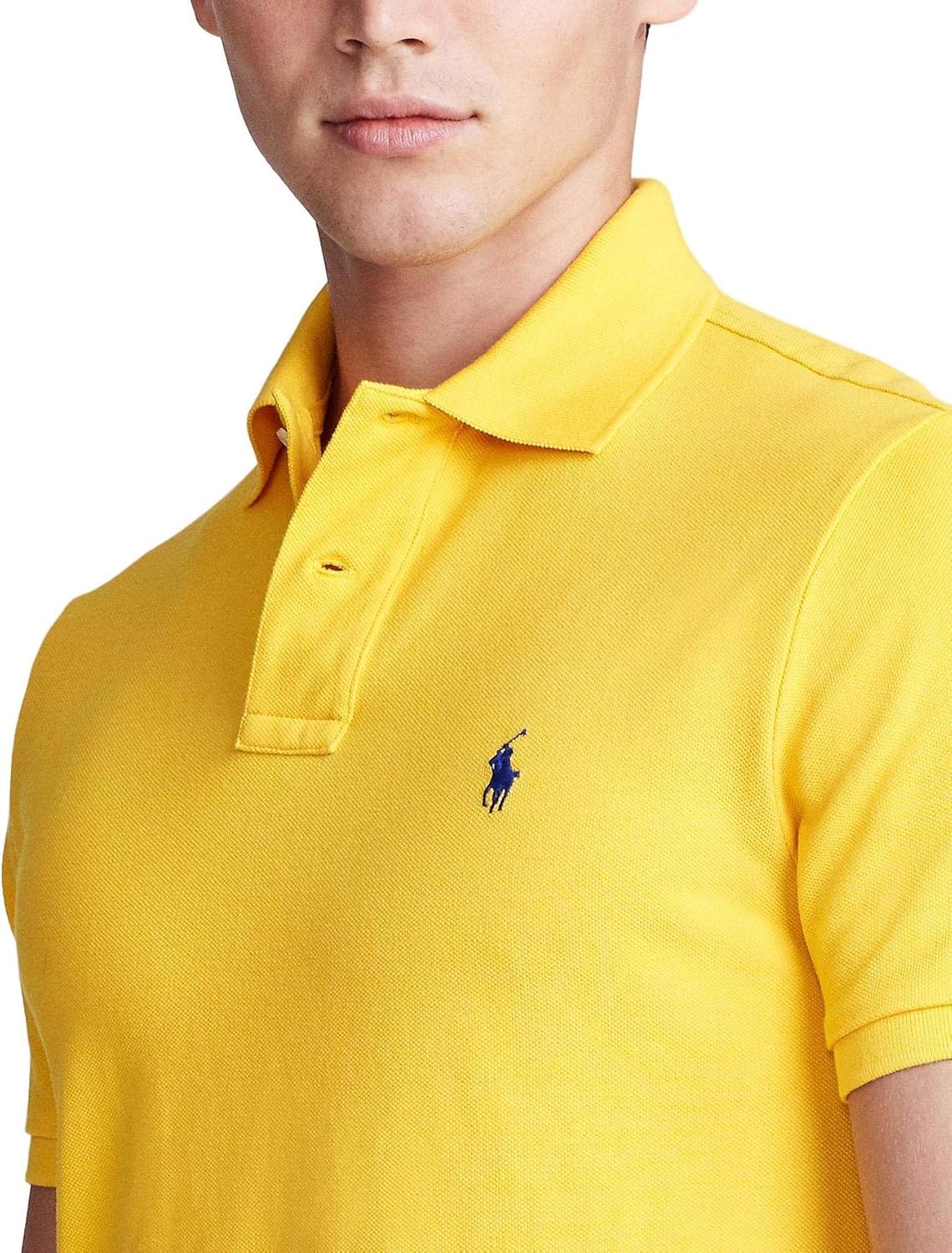 Polo Ralph Lauren Classic Fit Mesh Polo Shirt at  Men’s Clothing store