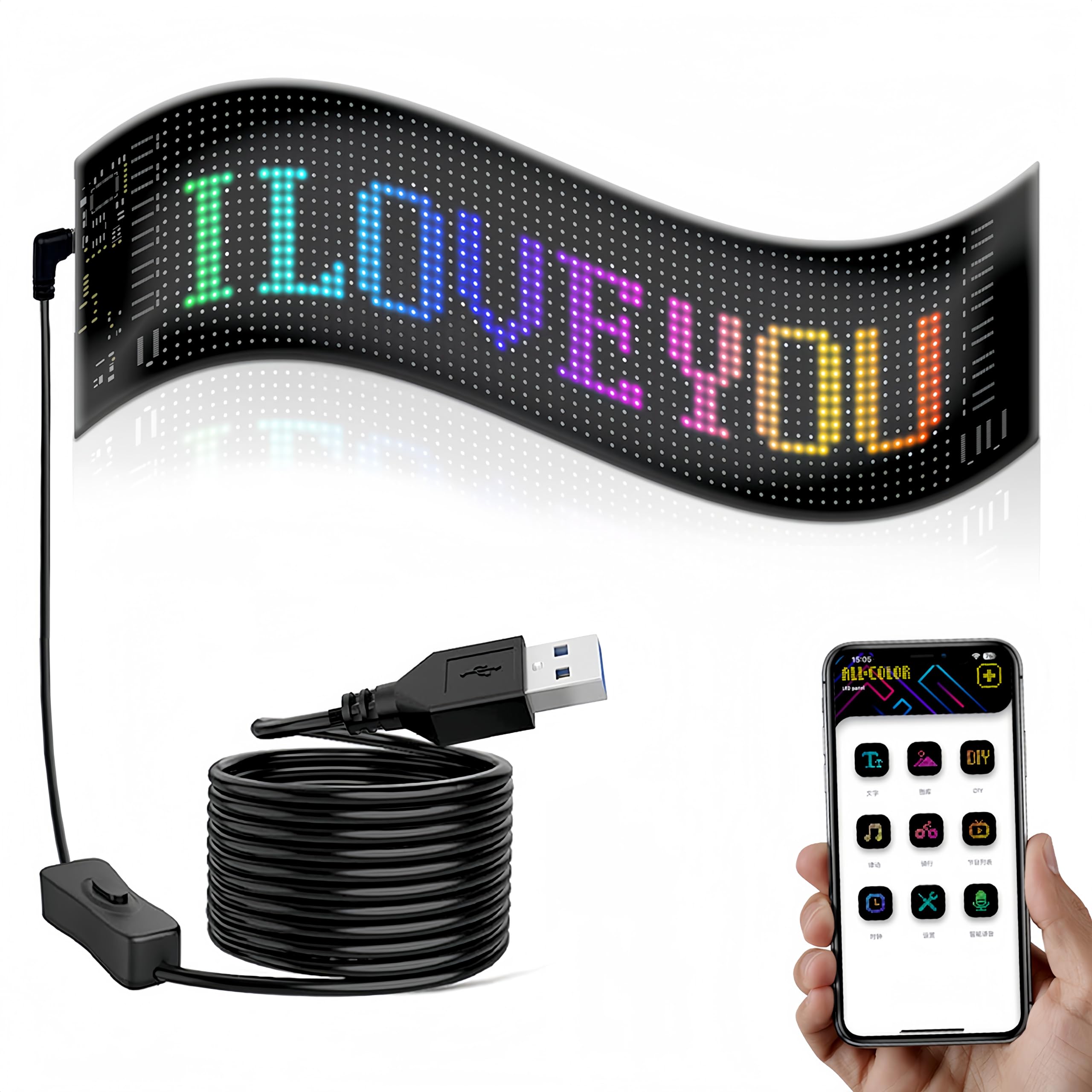 LED Scrolling Sign Bright Advertising
