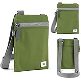 ORI LONDON Small Crossbody Bag - Chunky Zip, Adjustable Strap, & Multi Pockets for Mobile Phones, Cards & More - Chelsea