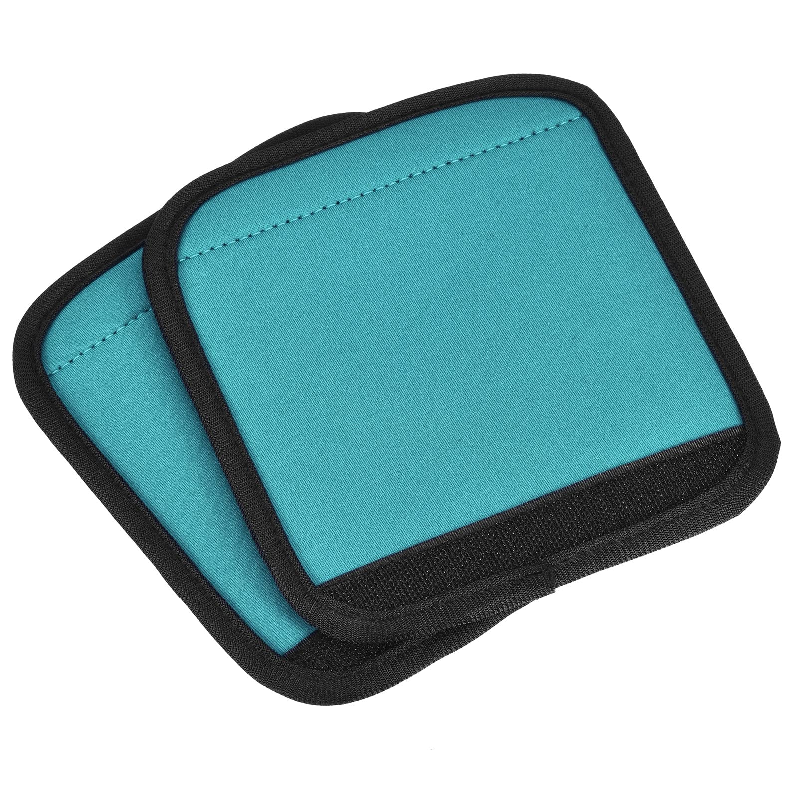 PATIKIL Luggage Handle Grips, 2 Pack Identifier Suitcase Wrap Accessories for Travel Bag Baggage, Lake Blue
