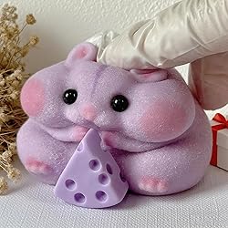Handmade Taba Squishy Hamster Toy, Cute Squishy
