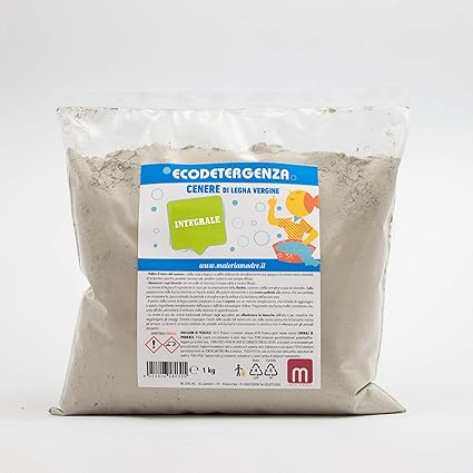 Materiamadre Cendres De Bois Vierge Integrale 1 Kg Enveloppe Amazon Fr Cuisine Maison