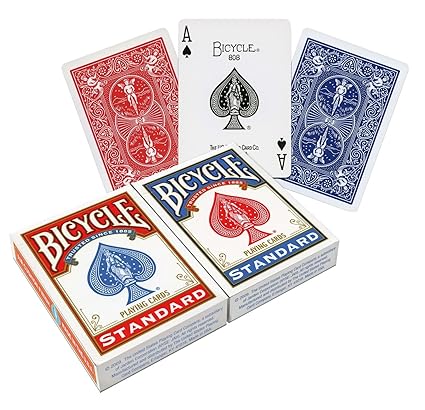 Shunkk Bicycle Standard Playing Cards Aiir Cushion Finish Original USA (Pack of 2)