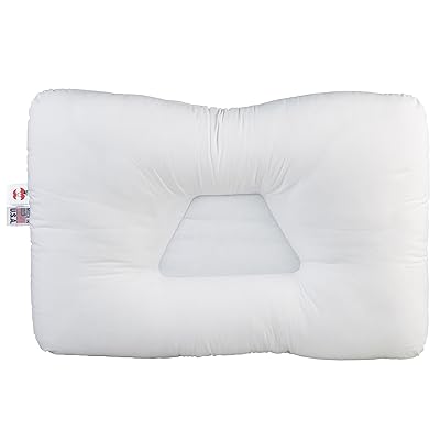 Productes b&agrave;sics Suport cervical Tri-Core Pillow per al dolor al coll, Orthopedic Contour Pillow, Gentle, Full Size, 24 "x 16 & quot