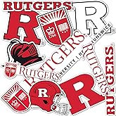 Desert Cactus Rutgers State University Sticker of New Jersey RTX Vinyl Decals Laptop Water Bottle Car Scrapbook Sheet T2 (Type 2)
