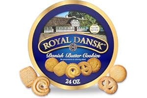 Royal Dansk Danish Butter Cookies, 24 Oz. (1.5 Lb) 681 Grams