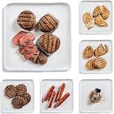 Omaha Steaks Favorite Gift, 21 Items | 4 each: top sirloin filets, chicken breasts, classic burgers, jumbo franks, pork chops; 1 seasoning