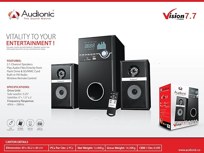 7.7 audionic