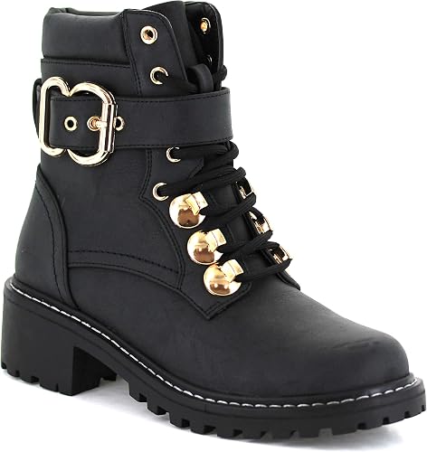 women's talore heeled hikers lug sole lace up bootie