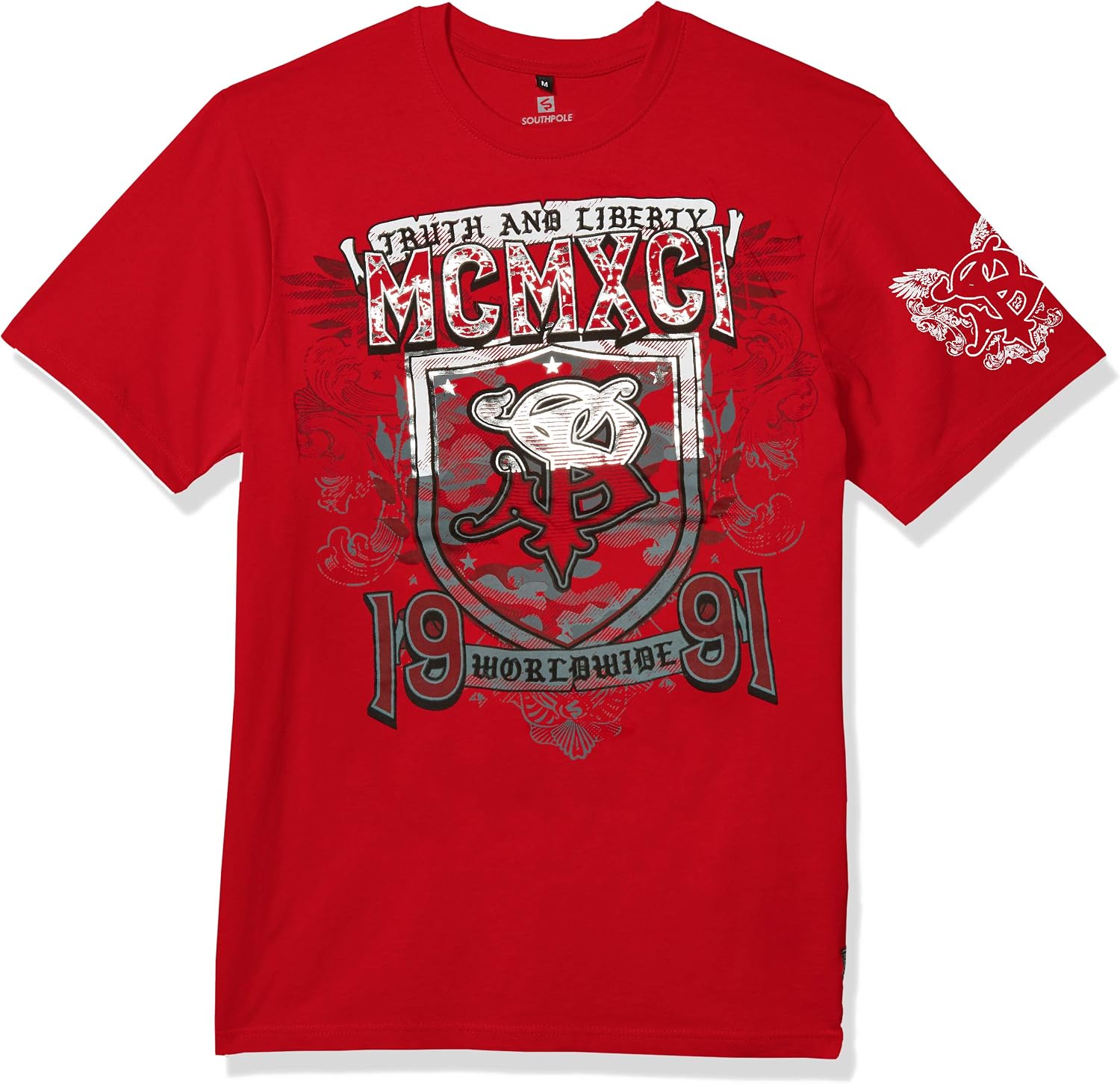 Southpole SS Classic Graphic Tee Men 