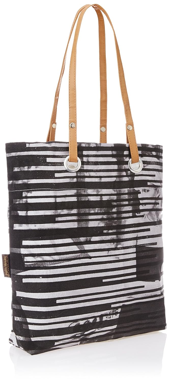 kanvas katha tote bag (white) (kkst007w)