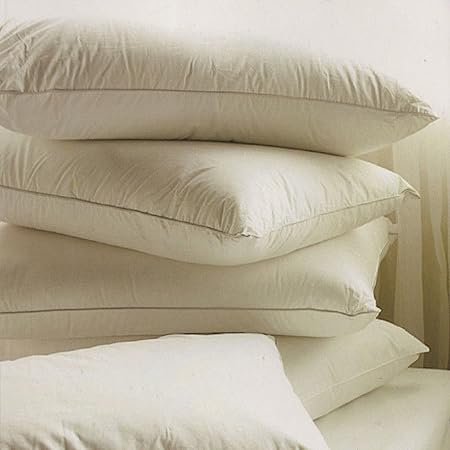 2x Duck Feather And Down Pillows Amazon Co Uk Kitchen Home