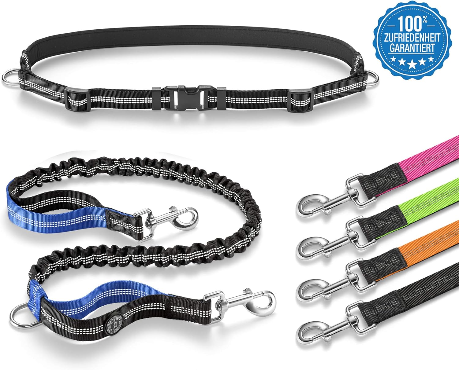 Thunderdog Hands Free Running Dog Lead Dog Walking Belt Reflective
