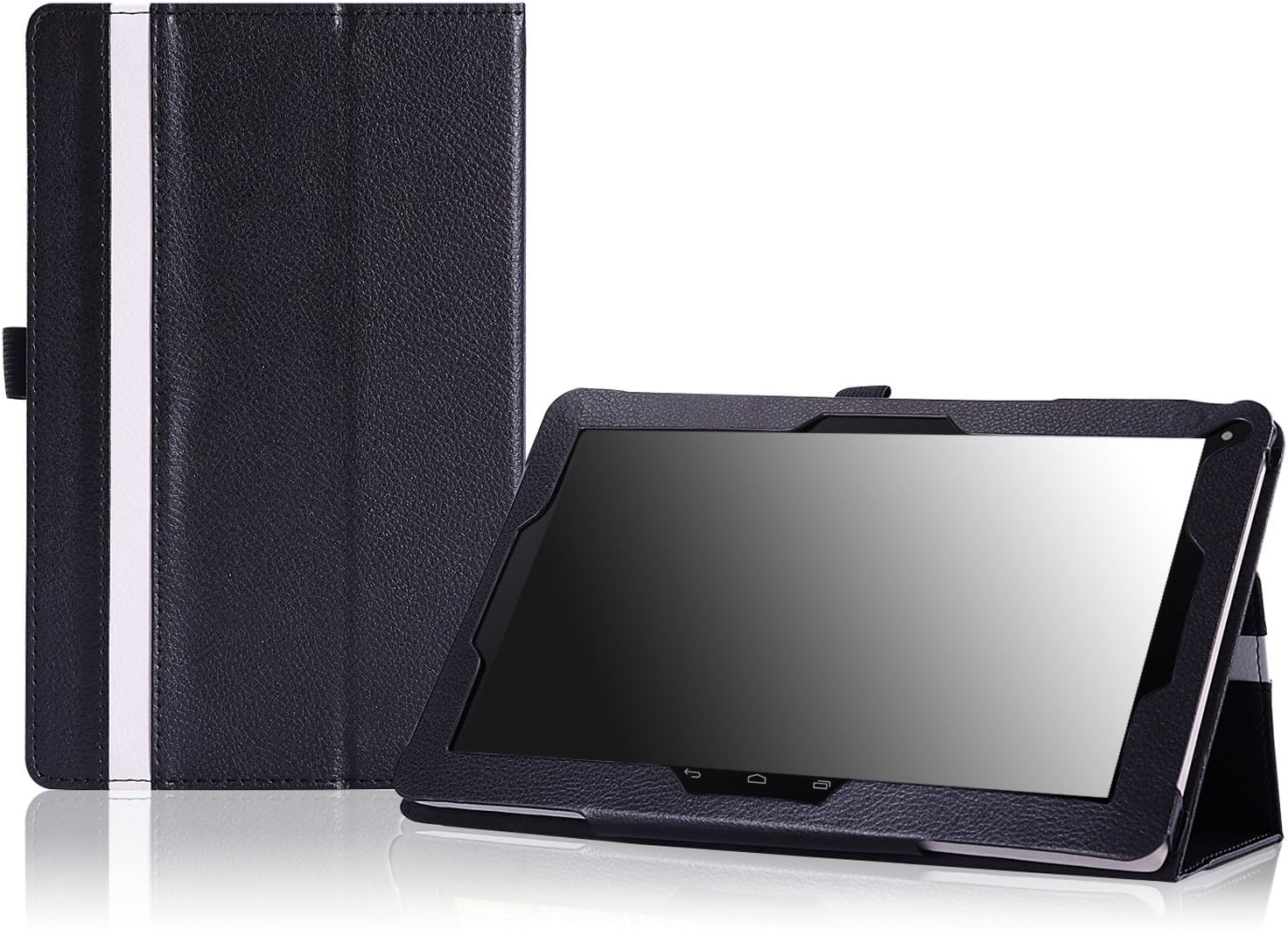 Digiland DL1010Q / DL1008M Tablet Case Cover , Famavala PU Leather Case Cover For 10.1" Digiland DL1010Q / DL1008M 10.1-Inch Android Tablet (Black)