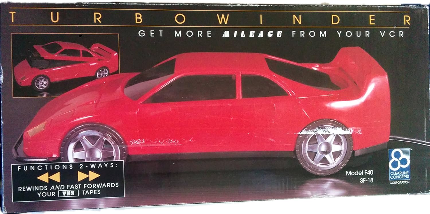 Turbowinder Sports Car VHS Rewinder Amazon.ca Electronics