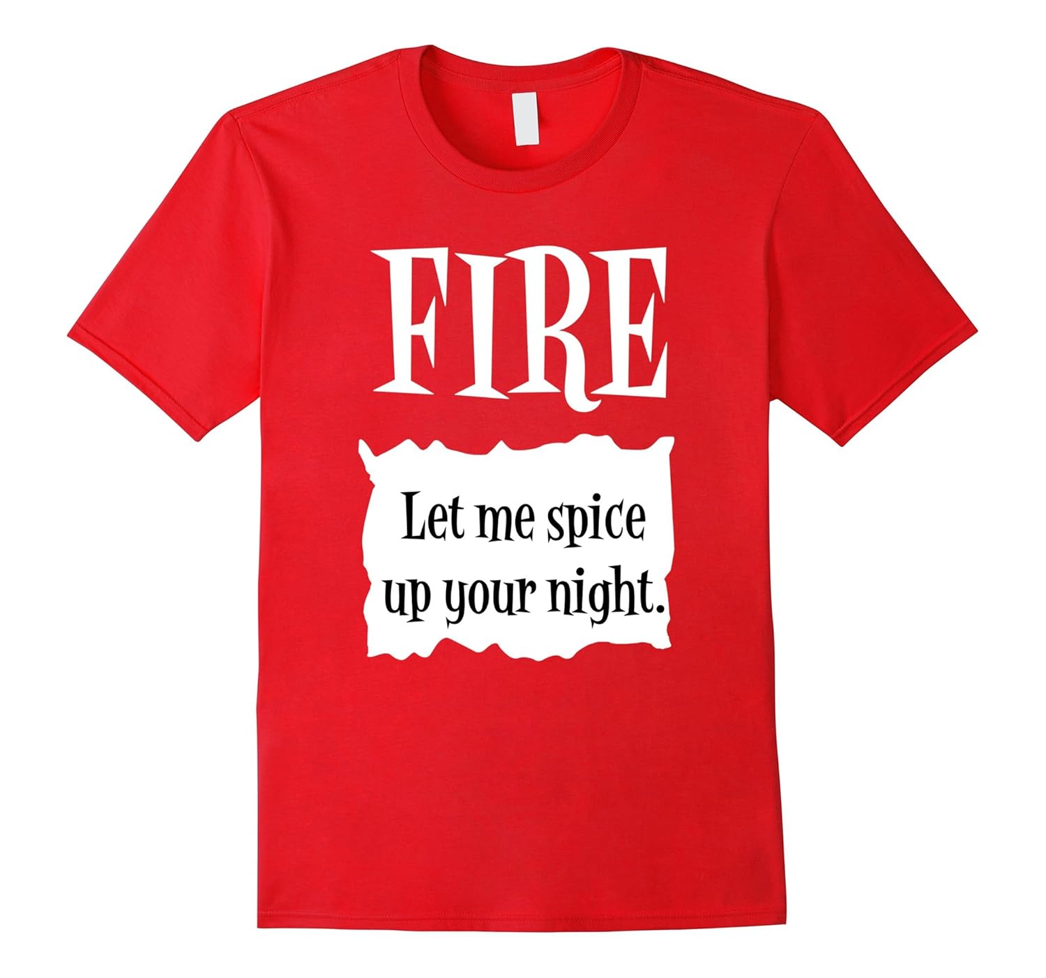 Fire Hot Sauce Packet Tee - Group Halloween Costume Shirts-ANZ