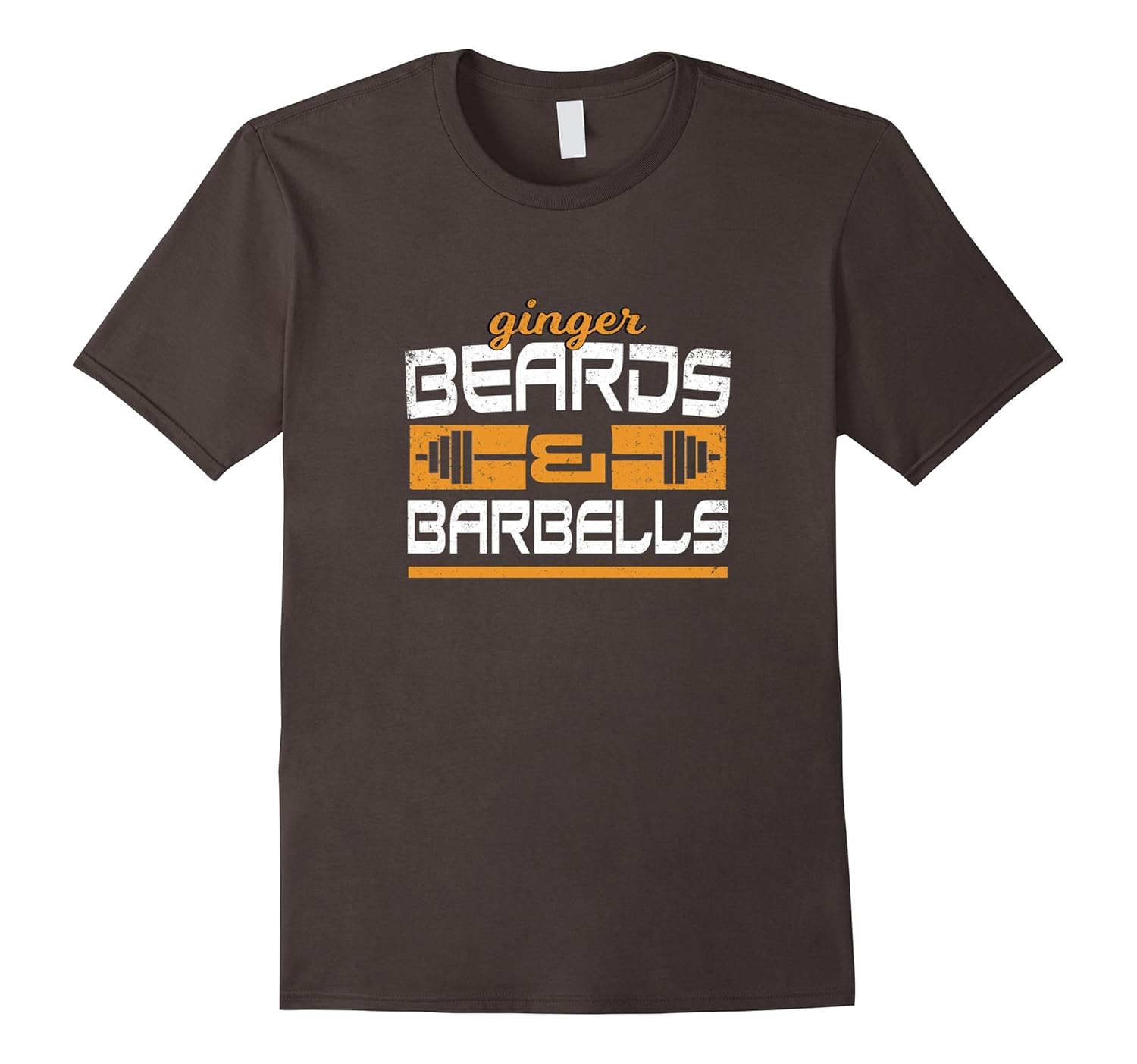 Ginger Beards And Barbells Gym T Shirt Beard Sayings Fitness