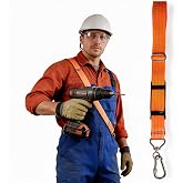 JDHAVMOS Adjustable Power Tool Shoulder Strap, Thickened Tool Harness, 5KG Load, for Makita Dewalt Impact Wrench Drill (Orange)
