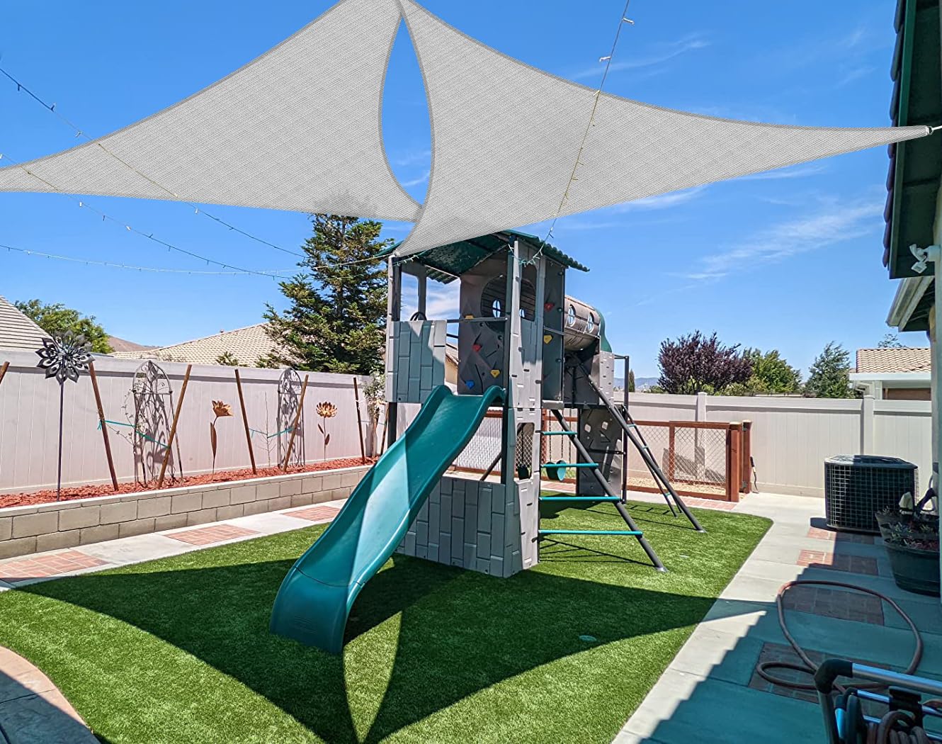 Coarbor 13'x13'x13' Sun Shade Sail Triangle Heavy